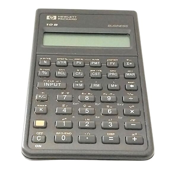 Hewlett Packard HP-10B Business Calculator With Case And Manual #1251 - Picture 1 of 9